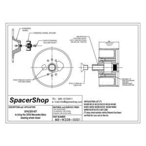 Spacer passend für Sprinter W906